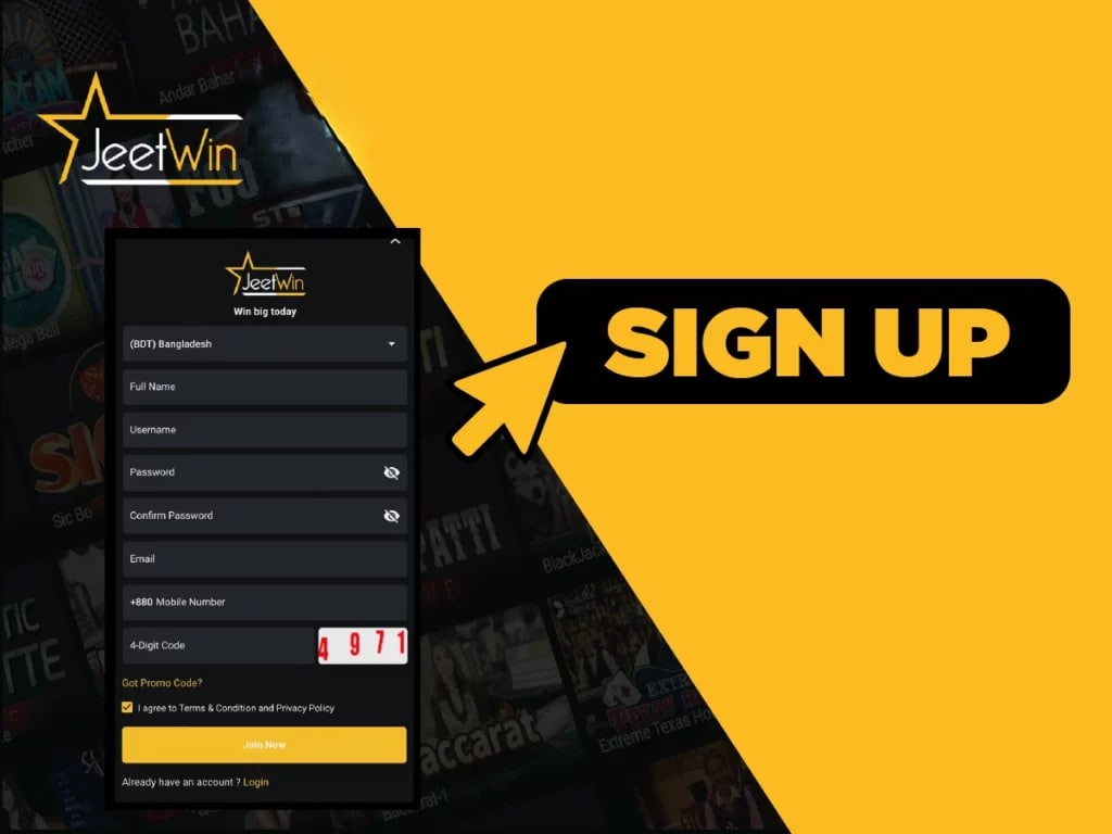 Jeetwin Registration process